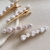 Hair clip pérolas - comprar online