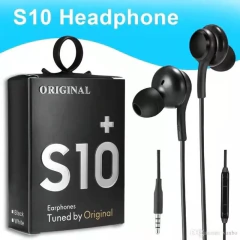 Fone de ouvido S10+ galaxy com microfone Intra Auricular p2 android windows celular etc... - deisealinecosmeticosebeleza.com