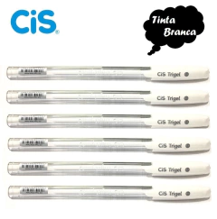 Caneta Gel Branca - Dermatografica Micropigmentação,sobrancelha e escrita. - comprar online