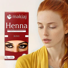Henna ruiva para Design de Sobrancelha Profissional Makiaj - comprar online