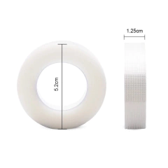 Fita Transparente transpore plastic elastic, rolo com 10 metros para cilios. - loja online