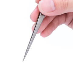 Pinça para cilios vetus ponta fina modelo TS-11 ou TS-12. - comprar online
