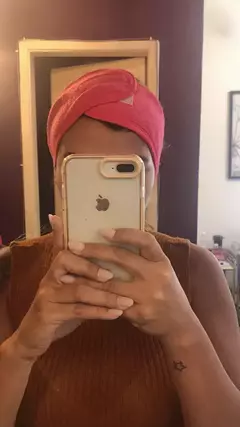 Imagem do Faixa atoalhada com velcro Para Cabelo e Maquiagem Skincare laço testa