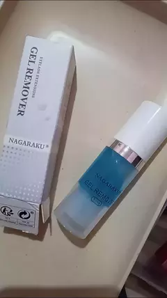 Removedor nagaraku 10ml liquid gel para cilios frasco pump. na internet