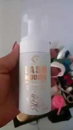 Espuma cilios 100ml bella rosa shampoo musse não escorre - loja online