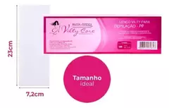 folha Papel Depilação 100 peças Tnt Visual Lenço Tecido Depilatório Com Furinhos - comprar online
