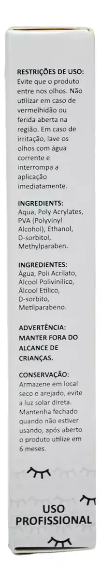 Fixing Gel cola master para lash Lifting cilios 8ml