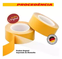 Fita dupla face 20 Mts 2,5cm protese capilar para perucas adesivo auto colante cola - loja online
