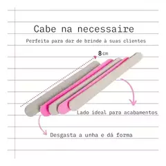 lixa para unha pequena comum padrão. - comprar online