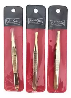 pinça Solingen 1 peça Para Designer De Sobrancelhas Original soligen - deisealinecosmeticosebeleza.com