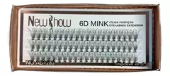Cílios new show tufo sem Nó 10p, 0.10d, mink 6d postiço. - deisealinecosmeticosebeleza.com