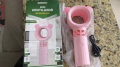 Ventilador Portátil de Mão sem Hélices Recarregável USB na internet