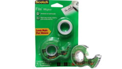 Fita Mágica 3m 12mm X 10mt com 2 Rolos+ 1 Suporte scotch para cilios.