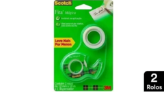Fita Mágica 3m 12mm X 10mt com 2 Rolos+ 1 Suporte scotch para cilios. na internet