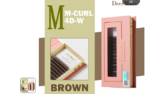 Cílios m marron 4d w decemars