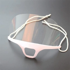 Máscara Higiênica Acrílica Protetor Salivar Estética Maquiagem. - comprar online