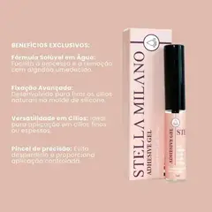 adhesive gel Fixing Gel cola 5ml stella milano para lash Lifting cilios gel adesivo fixador na internet