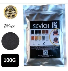 Maquiagem capilar 100g fibra de queratina em pó natural Refil Sevich varias cores. - comprar online