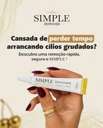Removedor de cilios Cherry Lash Simple Remover balm 10g removedor de cola Extensão de Cílios na internet