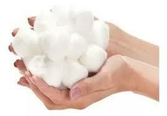 bola de algodao 30g branco pacote bolinha. na internet