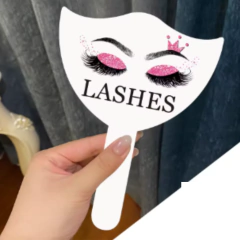 mascara para tirar foto dos cilios lash pvc redes sociais instagram facebook rosto mascara para cilios etc... - comprar online