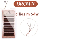 Cílios marron m 5d w m bella moça mix. na internet