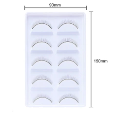 Cílios para Treino 5 pares Extensão de cilios alongamento na internet