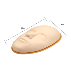 Imagem do ROSTO PARA TREINO MEIA CABEÇA 5D EM PELE human SINTÉTIC.