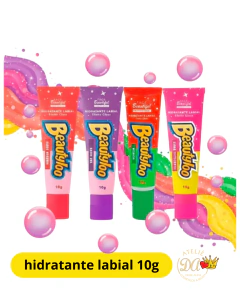 Hidratante Labial Beautyloo efeito gloss Cheirinho de Chiclete Não Gruda manteiga de cacau 10g gel cream - comprar online