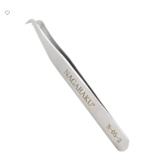 Pinça Nagaraku N-05-2 Martelo para volume russo pinça para cilios - loja online