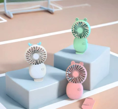 Mini Ventilador Portátil De Mão Recarregável Com Ajuste De Velocidade - comprar online
