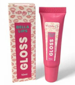 Bella Lips Gloss We Bella 10ml efeito plump hialuronico, volume maciez e hidratação aos labios. - deisealinecosmeticosebeleza.com