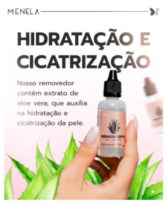 removedor de Henna Sobrancelhas Menela 30ml - comprar online