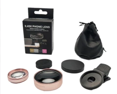 Lente para celular Foto Macro Wide Universal 0.45x Phone Lens. - deisealinecosmeticosebeleza.com