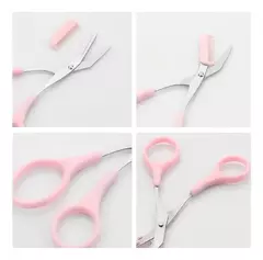Tesoura pente para designer de sobrancelhas - comprar online