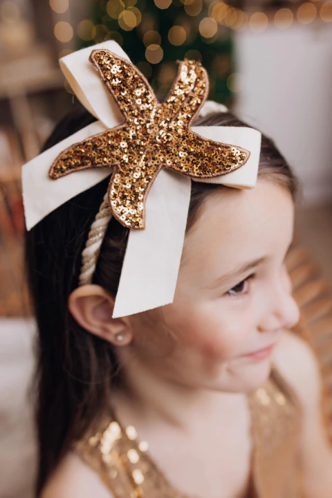 Arco Infantil Estrela-do-Mar Dourada