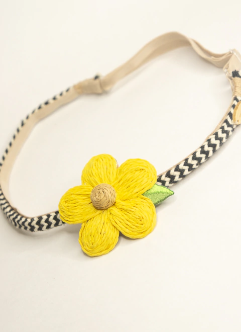 Tiara flor bordada - buy online