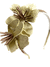 Arco 2 Flores em Couro – Melly