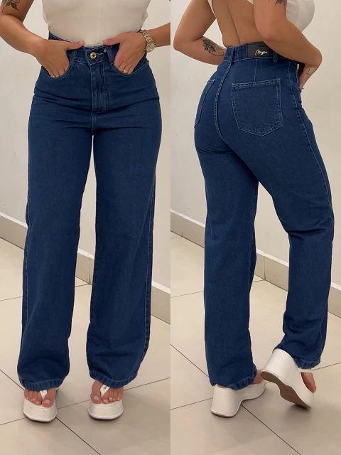 Calça jeans wide leg Luisa - comprar online