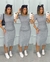 Vestido Paola Cinza - comprar online
