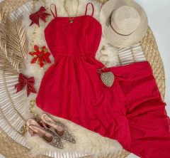 Vestido lesie babado 3 marias