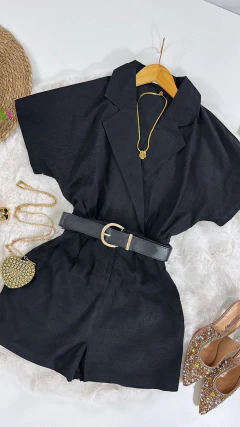 Macaquinho no linho Cindy