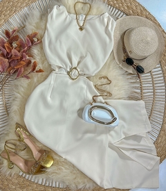 Vestido alfaiataria clara