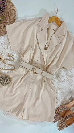 Macaquinho linho Cindy