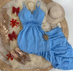 Vestido crepe Sara TAM U