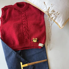 Chaleco Ochitos - comprar online