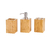Juego de Baño 3 Piezas de Bambú - comprar online