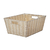 Canasto Simil Ratan Natural - comprar online