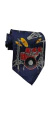 Gravata Tradicional - Azul Marinho com Bateria Vermelha - COD: RB141 na internet