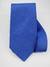 Gravata Semi Slim - Azul Royal fosco listrado - CÓD: VR120